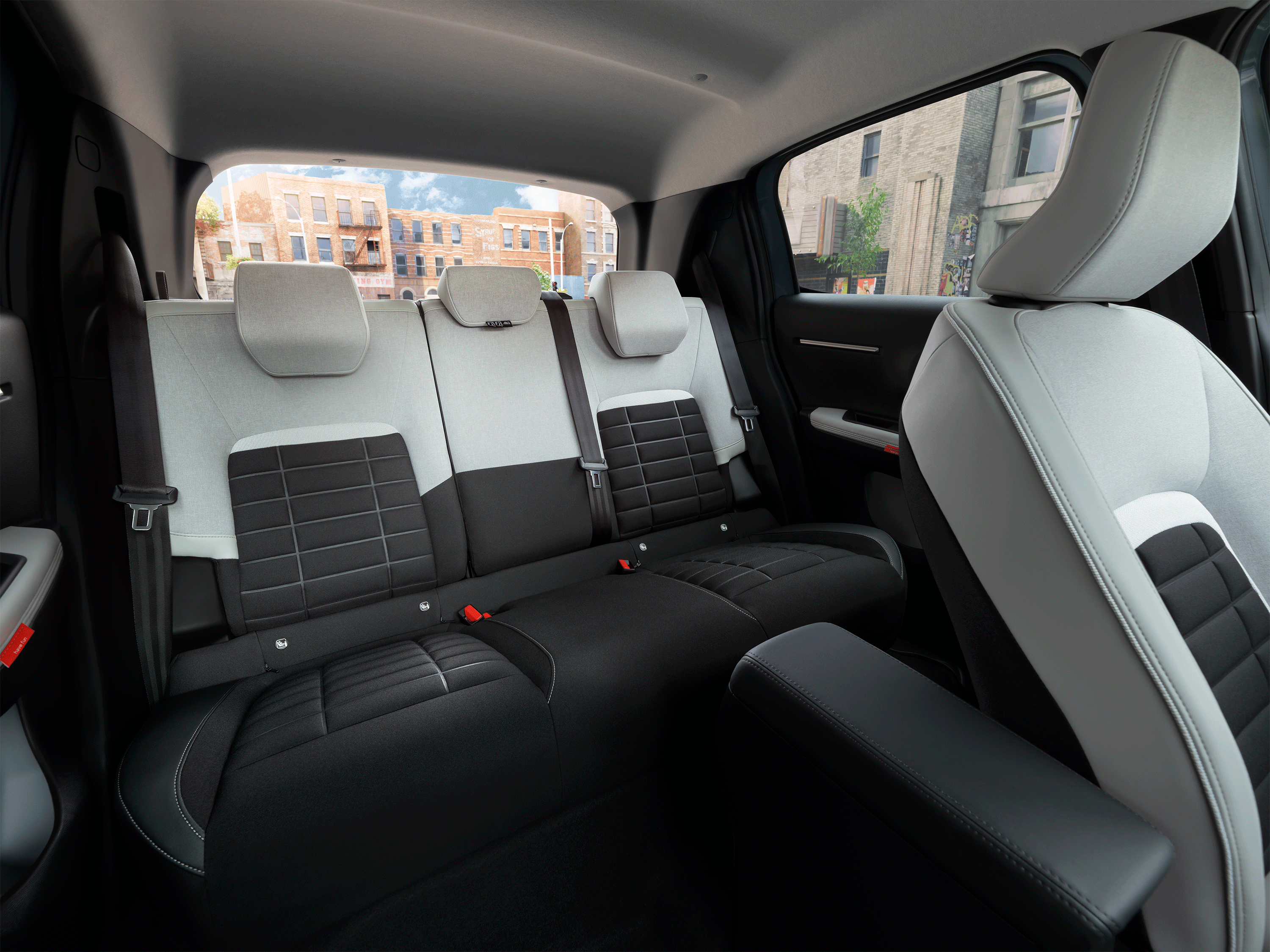 Vue de l'int. Citroën C3 compacte les réglages de confort des sièges pour mobilité plus fluide, abordable.
