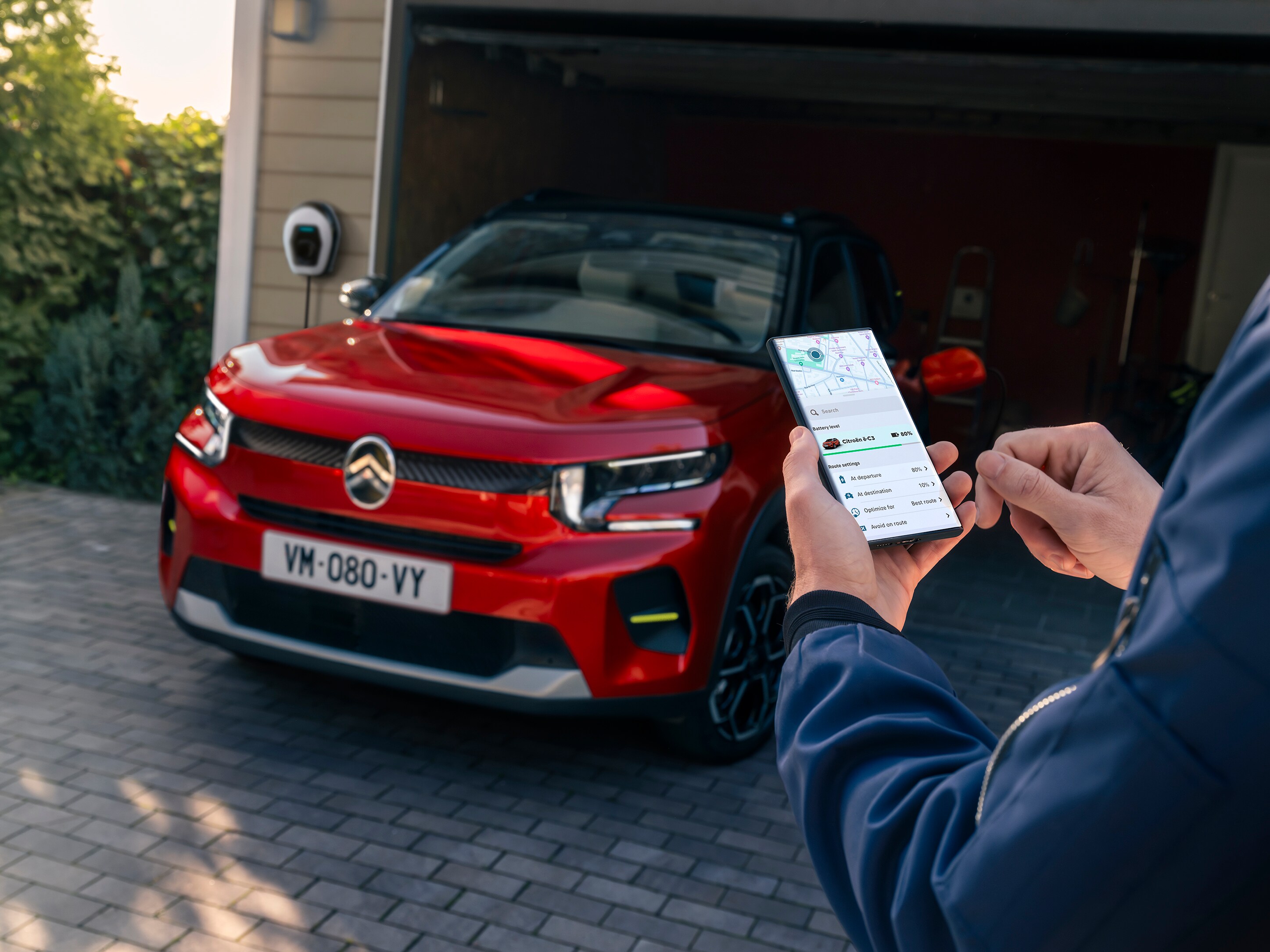 Vue recharge de Citroën C3 le contrôle via une application connectée pour mobilité plus intelligente, abordable.